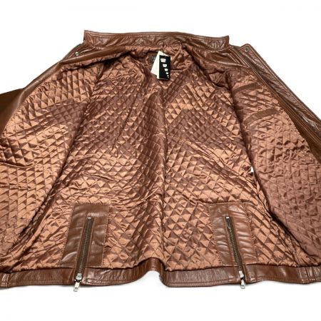  HORN WORKS ホーンワークス ライダースジャケット 3L 牛革 バッファロー ブラウン