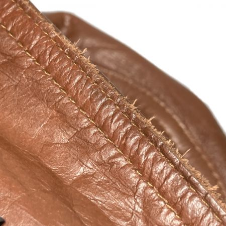  HORN WORKS ホーンワークス ライダースジャケット 3L 牛革 バッファロー ブラウン