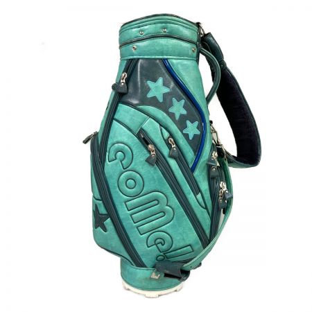  como!come! コモコーメ キャディバッグ 9型 5.4kg 6分割 ブルー系