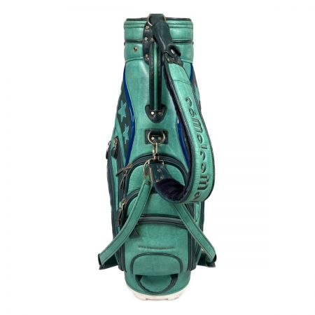  como!come! コモコーメ キャディバッグ 9型 5.4kg 6分割 ブルー系