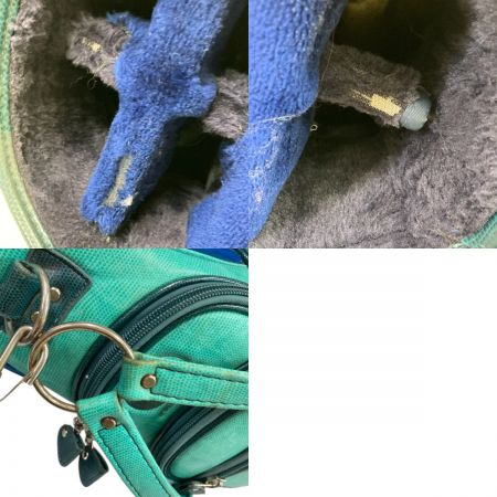  como!come! コモコーメ キャディバッグ 9型 5.4kg 6分割 ブルー系