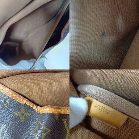  LOUIS VUITTON ルイヴィトン モノグラム ソミュール30 ショルダーバッグ M42256 ブラウン