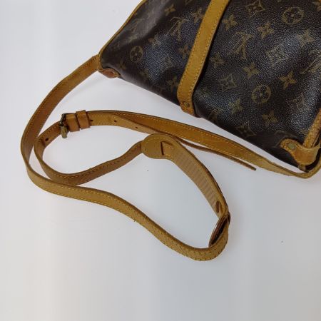  LOUIS VUITTON ルイヴィトン モノグラム ソミュール30 ショルダーバッグ M42256 ブラウン