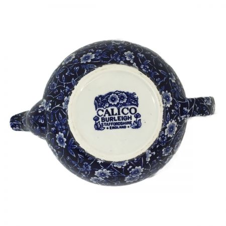  Burleigh バーレイ Blue Calico ブルーキャリコ ティーポットS E8701