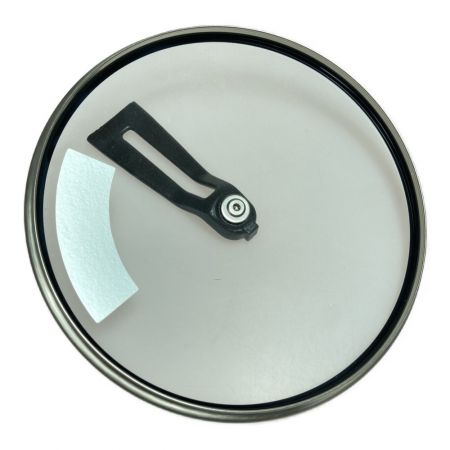  VERMICULAR フライパン 20cm ガラス蓋 レシピブック付 箱無