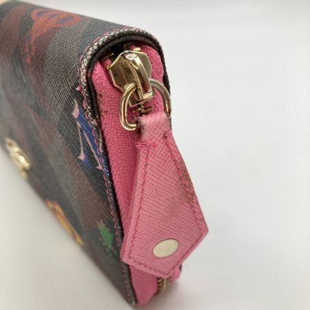  Vivienne Westwood ヴィヴィアン・ウエストウッド ラウンドファスナー 長財布 LOGOMANIA 32162 ピンク