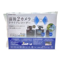 ◎◎ COMTEC ZDR016 前後2カメラ ドライブレコーダー Nランク