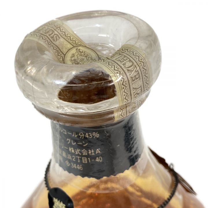 北海道内限定発送】 SUNTORY サントリー EXCELLENCE エクセレンス 80周年 760ml 43% ウイスキー 箱無  未開栓｜中古｜なんでもリサイクルビッグバン