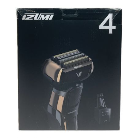  IZUMI イズミ 4枚刃 洗浄器付きモデル 往復式シェーバー IZF-V972-N 846