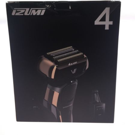  IZUMI イズミ 4枚刃 洗浄器付きモデル 往復式シェーバー IZF-V972-N 416