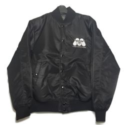 ◎◎ MOS SHOCKER(モスショッカー) モスバーガー　×　wolt　×　シン仮面ライダー　スタジャン　Ⅿサイズ ブラック Aランク