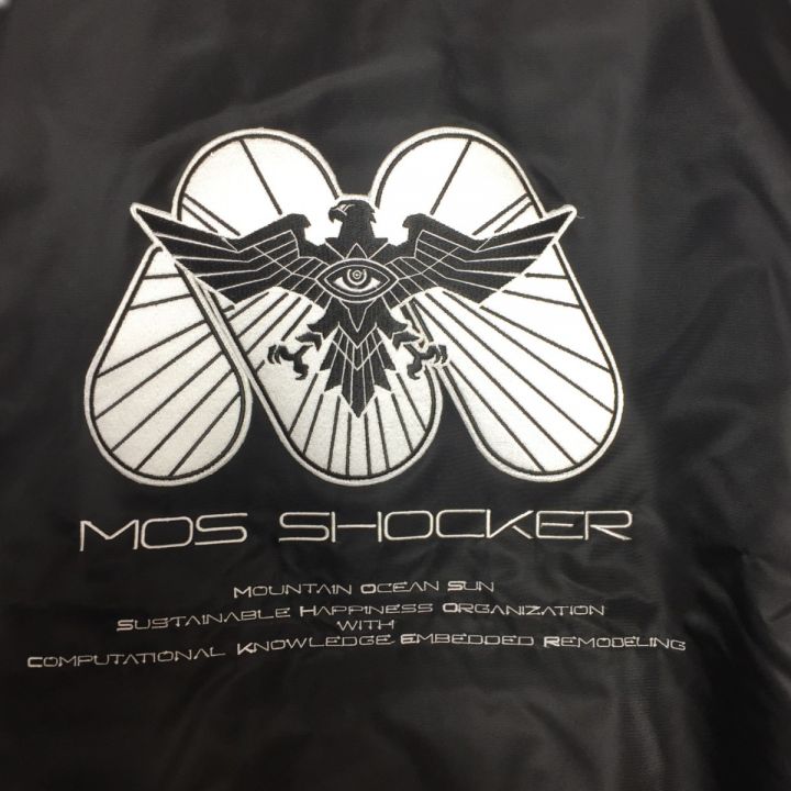 MOS SHOCKER(モスショッカー) モスバーガー × wolt × シン仮面ライダー スタジャン Ⅿサイズ  ブラック｜中古｜なんでもリサイクルビッグバン