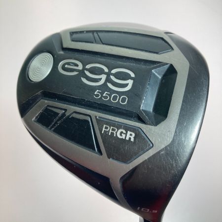  PRGR プロギア EGG 5500 1W 10.5° ドライバー オリジナルシャフト M-43 S カバー付