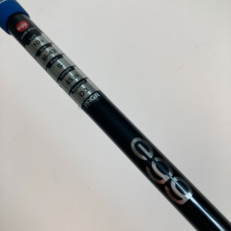 PRGR プロギア EGG 5500 1W 10.5° ドライバー オリジナルシャフト M-43 S カバー付