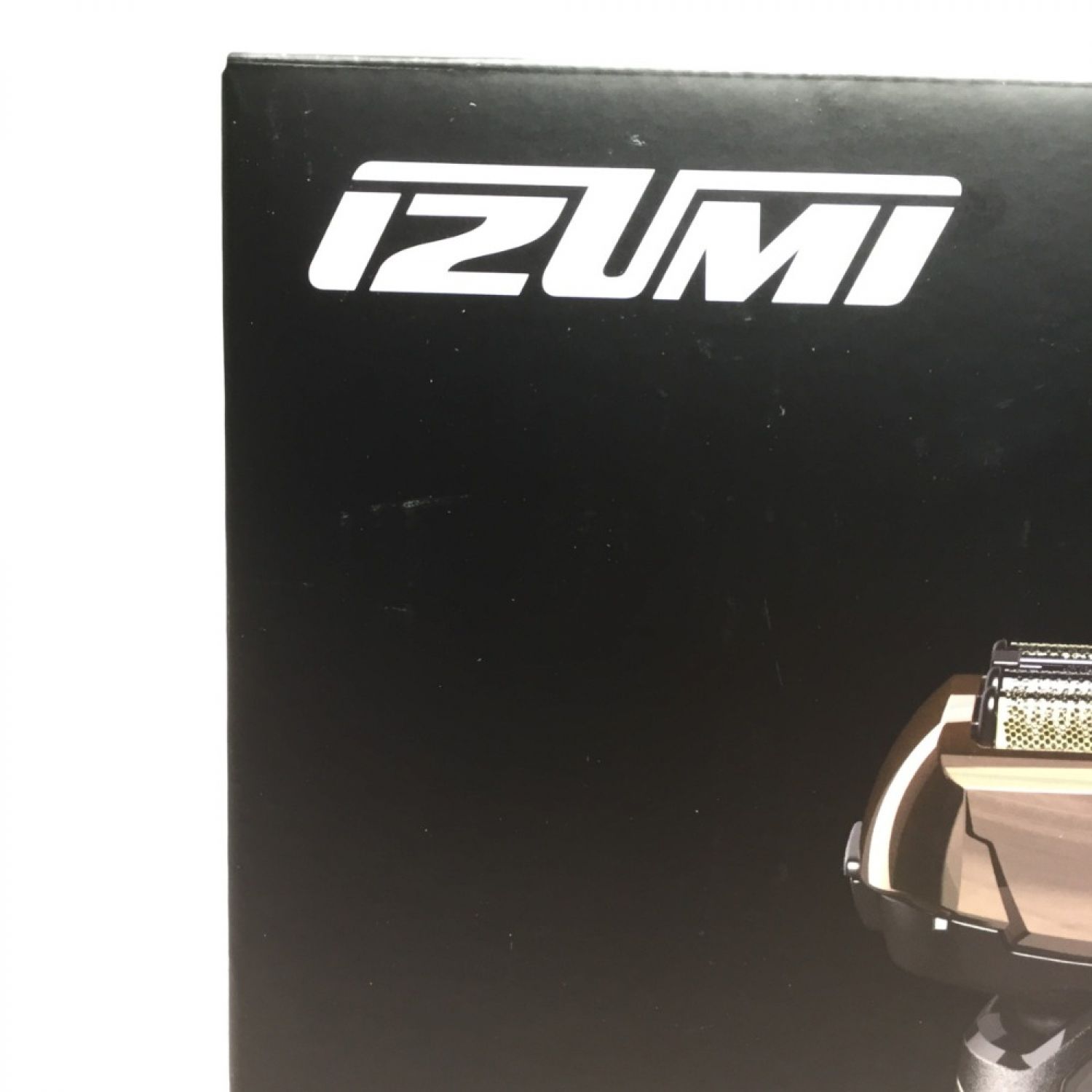 中古】 IZUMI 4枚刃 洗浄器付きモデル 往復式シェーバー IZF-V972-N