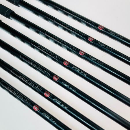  PRGR プロギア EGG II エッグ 2 6-9.P.A.S 7本 アイアンセット ダメージ多