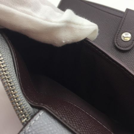  COACH コーチ 長財布 二つ折り  C2869 グレー 中古品