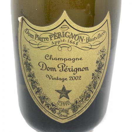  Dom Perignon ドンペリニョン Vintage 2002 シャンパン 750ml 12.5% 260 未開栓