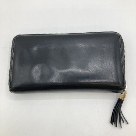  GUCCI グッチ 長財布 ラウンドファスナー財布 ソーホー タッセル 308280 ブラック 小銭入れ破れ・ファスナー破損有 ジャンク品