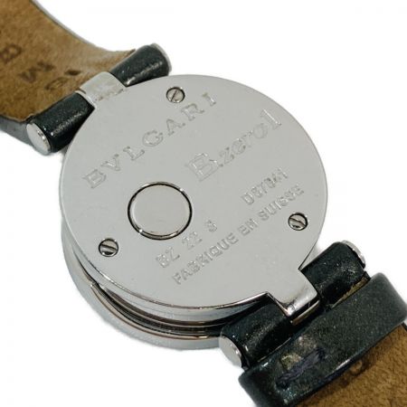 ☆☆BVLGARI ブルガリ B.zero1 BZ 22 S グリーン系 クォーツ シェル文字盤 レディース 腕時計 箱・取説有