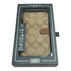 ◎◎ COACH コーチ スマホケース 手帳型 iPhone13/14対応 Sランク