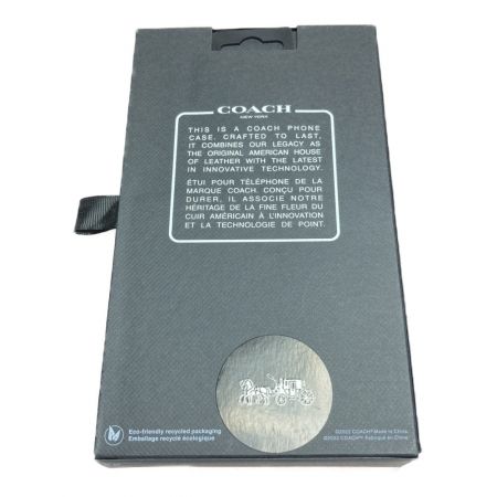  COACH コーチ スマホケース 手帳型 iPhone13/14対応