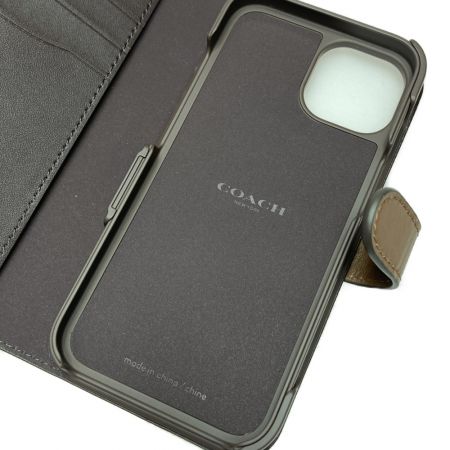  COACH コーチ スマホケース 手帳型 iPhone13/14対応