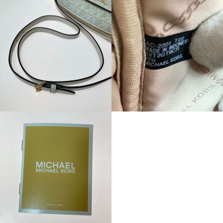 マイケルコース ホワイト 中古】 MICHAEL KORS マイケルコース 