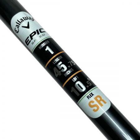  Callaway キャロウェイ EPIC SPEED エピック スピード 1W 10.5° ドライバー Diamana 50 SR ヘッドカバー付