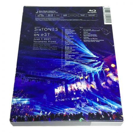   SixTONES On eST 初回盤 Blu-ray 2枚組