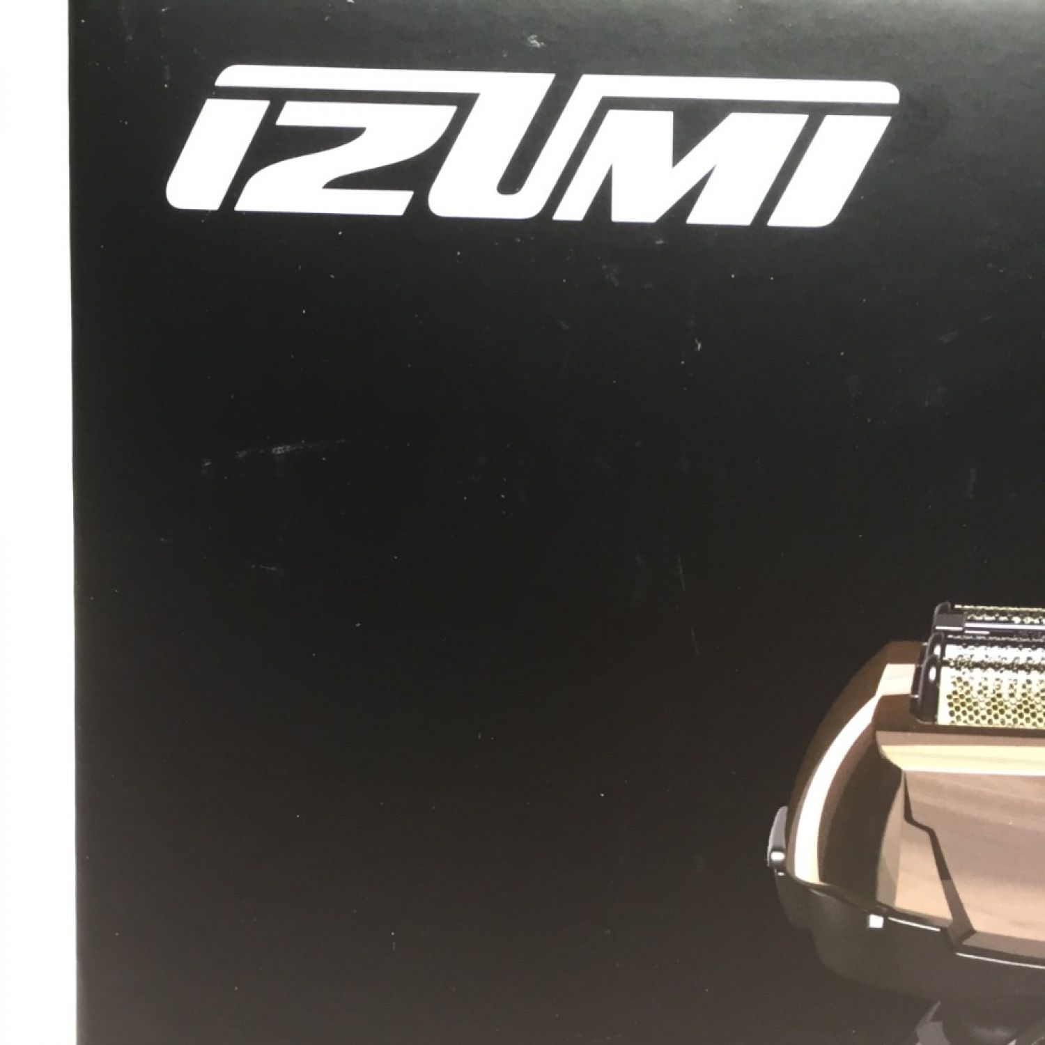 中古】 IZUMI イズミ 4枚刃 洗浄器付きモデル 往復式シェーバー IZF