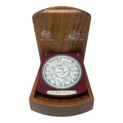 ◎◎  オーストラリア シドニーオリンピック2000 30ドル銀貨 1kg 純銀 Cランク