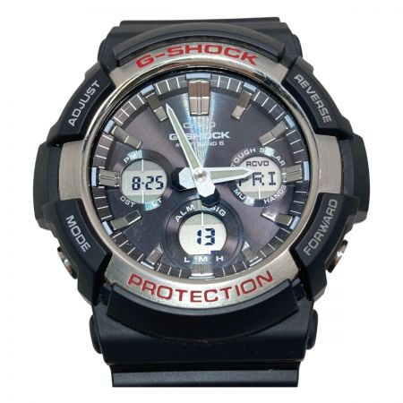  CASIO カシオ G-SHOCK ジーショック 電波ソーラー メンズ 腕時計 GAW-100-1AJF 箱付