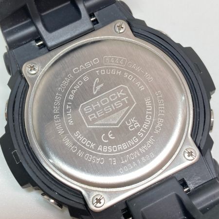  CASIO カシオ G-SHOCK ジーショック 電波ソーラー メンズ 腕時計 GAW-100-1AJF 箱付