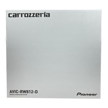  Pioneer パイオニア carrozzeria カロッツェリア 楽ナビ カーナビ AVIC-RW812-D