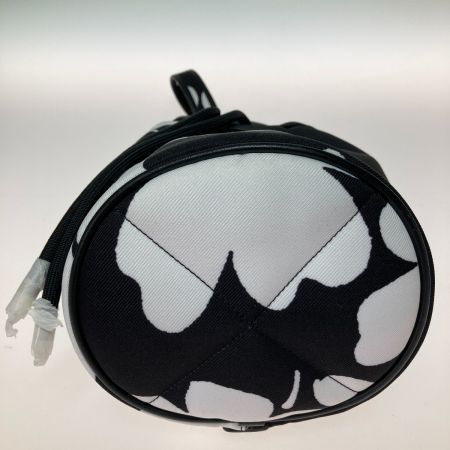  MARC JACOBS マークジェイコブス ワンショルダーバッグ 巾着 バッグ レディース ブラック x ホワイト