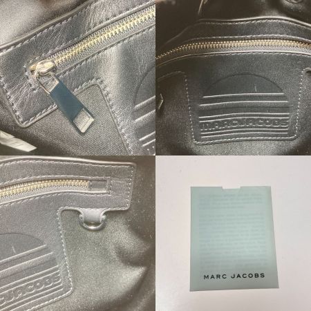  MARC JACOBS マークジェイコブス ワンショルダーバッグ 巾着 バッグ レディース ブラック x ホワイト
