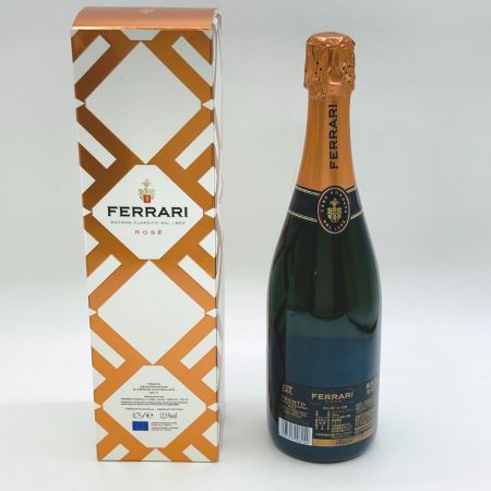  FERRARI フェッラーリ ロゼ シャンパン スパークリングワイン 750ml 12.5% 箱付 未開栓