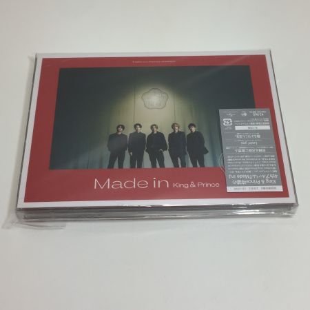   King&Prince Made in 初回限定盤A(CD+DVD)アルバム 中古品