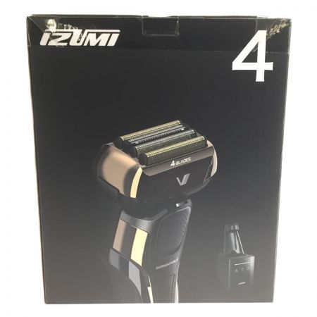  IZUMI 往復式シェーバー ハイエンドシリーズ　4枚刃　洗浄器付き　モデル IZF-V972-N