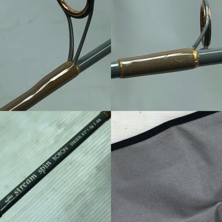  ufmウエダ トラウトロッド stream spin BORON ストリームスピンボロン SS62EXL