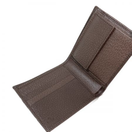  GUCCI グッチ 二つ折り財布 オフィディア GGスプリーム 箱・布袋付 597609 グリーン x レッド