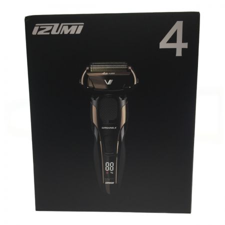  IZUMI ハイエンドシリーズ　4枚刃洗浄器付きモデル 往復式シェーバー  IZF-V972-N 604
