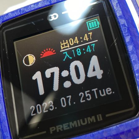  GREEN ON グリーンオン ザ ゴルフウォッチ プレミアム2  ネイビー みちびきL1S対応