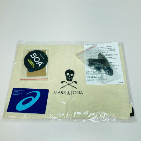  MARK&LONA マークアンドロナ アシックス GEL-PROVECTOR メンズゴルフシューズ MLS-1C-SS09 26.5cm