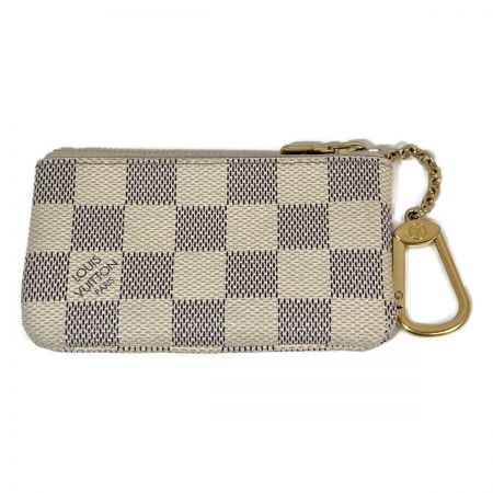  LOUIS VUITTON ルイヴィトン ポシェット クレ フック付 コインケース 小銭入れ 財布 キーケース ダミエアズール ホワイト N62659