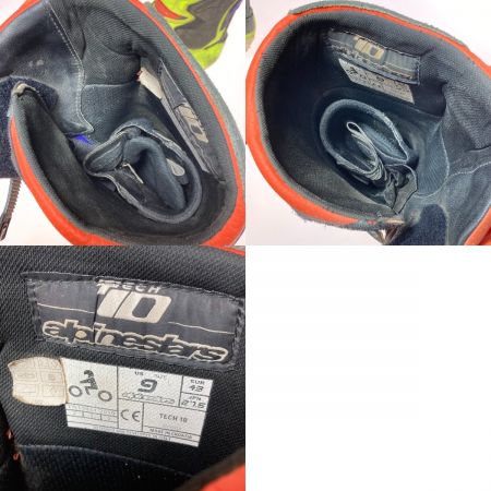  alpinestars アルパインスターズ TECH10 US9 27.5cm モトクロスブーツ