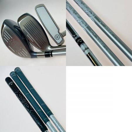  Callaway キャロウェイ SOLAIRE ソレイル 8本 レディース ゴルフセット フレックスL キャディバッグ付