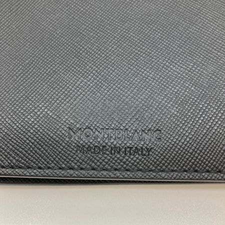  MONT BLANC サルトリアル 2つ折り財布 メンズ 財布 116386 ブラック
