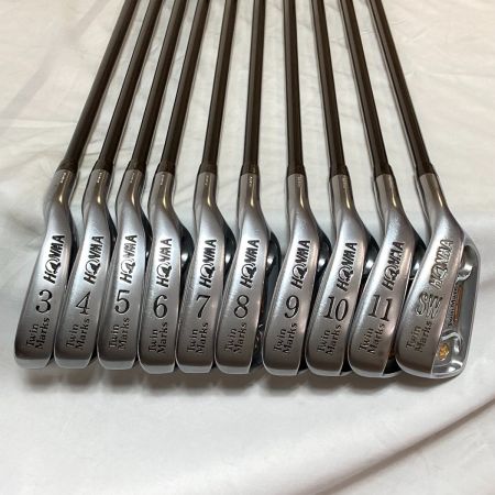  HONMA ホンマ Twin Marks ツインマークス ☆ 1S Memorial-2000-a 3-11.S 10本 アイアンセット フレックスS